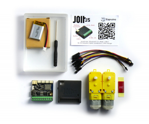 Espruino Jolt.js Bundle (plus 2 motors)